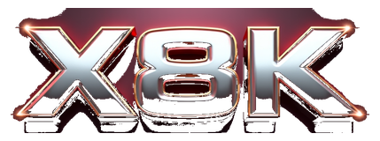 x8k logo